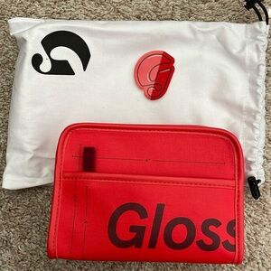 Glossier mini beauty bag
